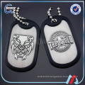 alloy custom metal dog tag necklace for mens